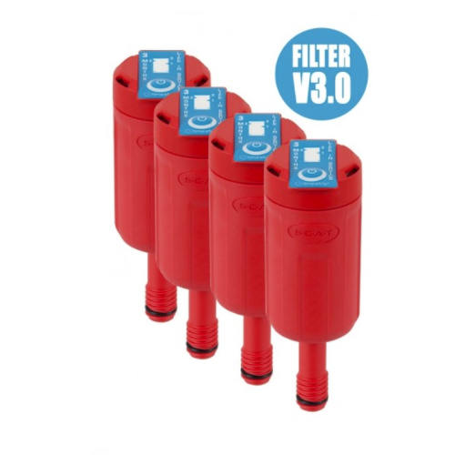 Exhaust filter S, V3.0, Indicator, (4 pcs)